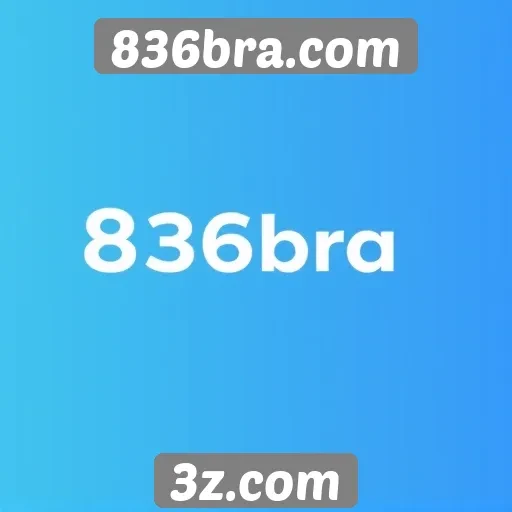 Comparativo entre 836bra.com e concorrentes do setor